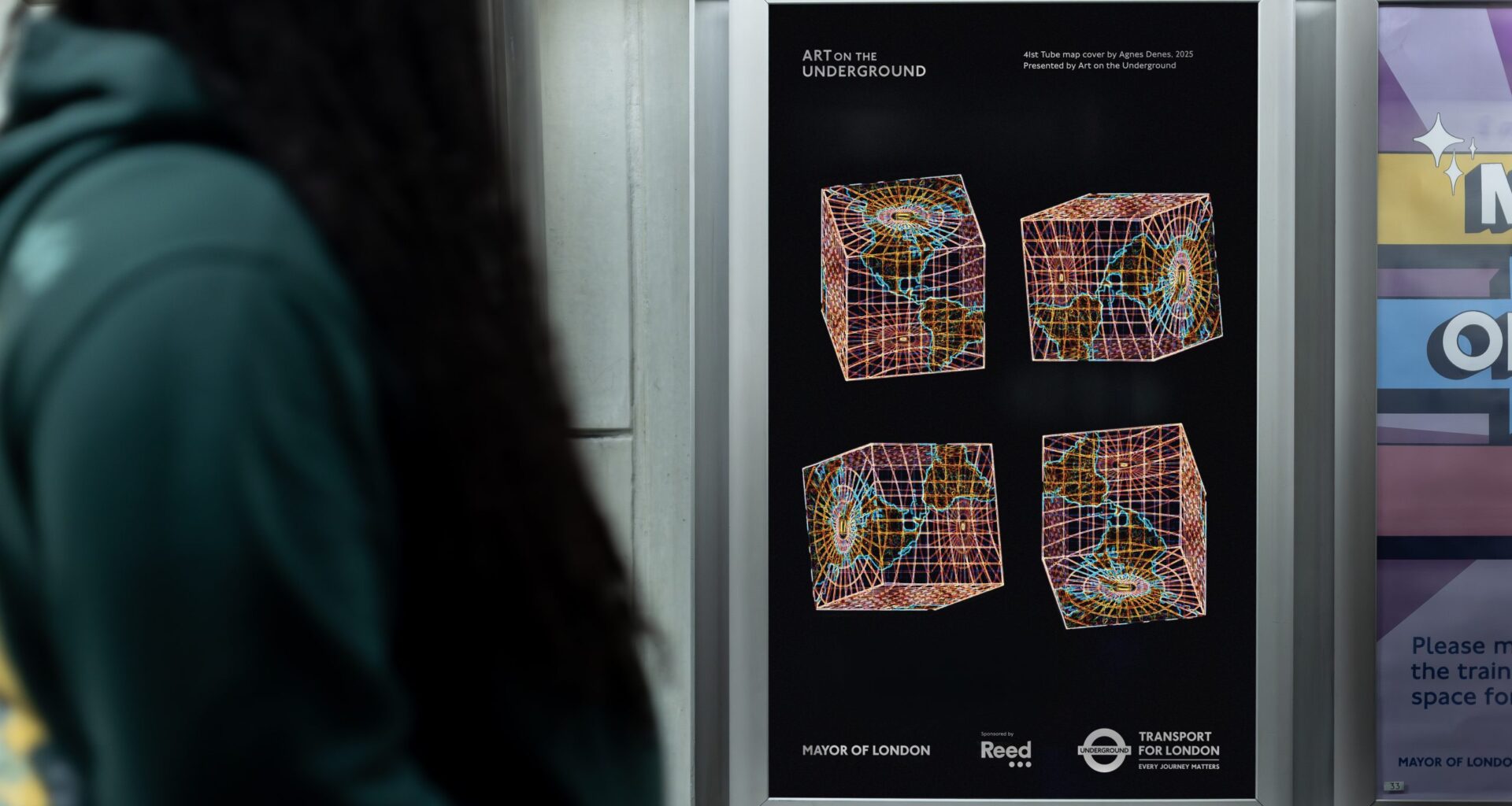 New pocket Tube map designed by Agnes Denes unveiled