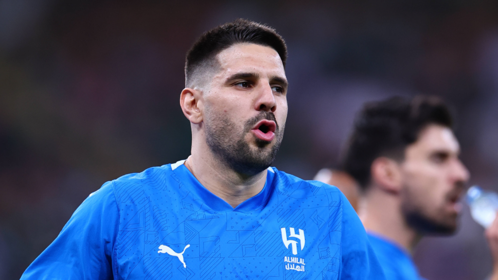 Al-Hilal striker Aleksandar Mitrovic