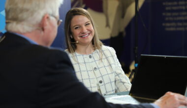 Amy Stout, principal product manager for quantum computing at SAS, discusses the company's work with quantum computing at SAS Innovate 2025.