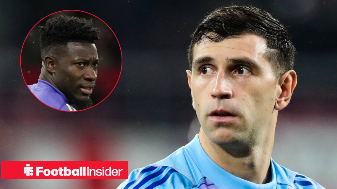 Andre Onana, Emi Martinez, Man United