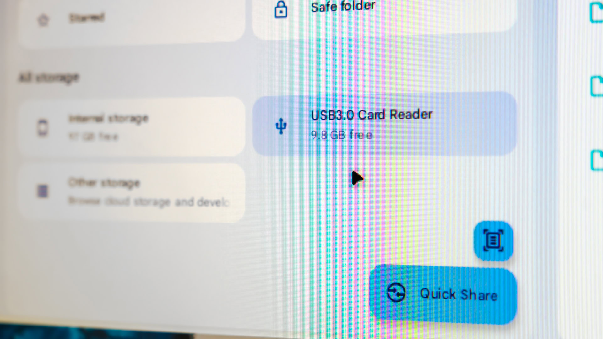 Android Desktop USB Storage