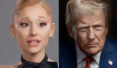 Ariana Grande calls for Donald Trump impeachment