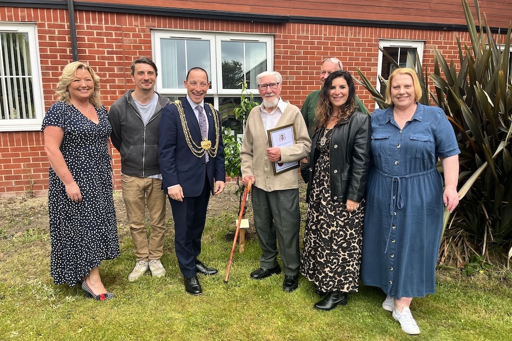 Birthday celebrations at Assisi Place as Patrick marks 101st birthday