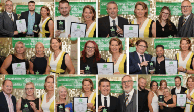 Awards recognise leading Welsh training company’s apprenticeship stars