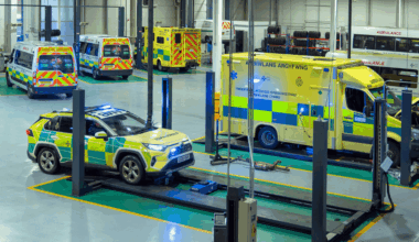 New electric and hybrid ambulances in Wales