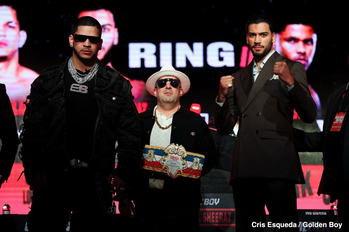 Image: Hype Jobs Collide: Edgar Berlanga and Hamzah Sheeraz Battle for Super Middleweight Supremacy on July 12th