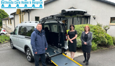 NHS aids Bethesda with wheelchair vehicle