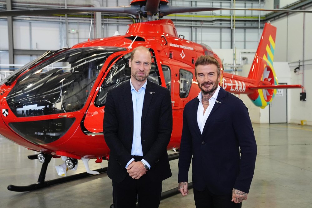 Breaking Down Which Stars Have Shown Support for Prince William or Harry Who s In Their Corner Prince William Prince of Wales and David Beckham 2175229235