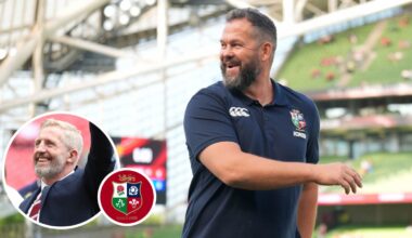 Andy Farrell backed to lead British & Irish Lions to series glory in Australia : Planet Rugby