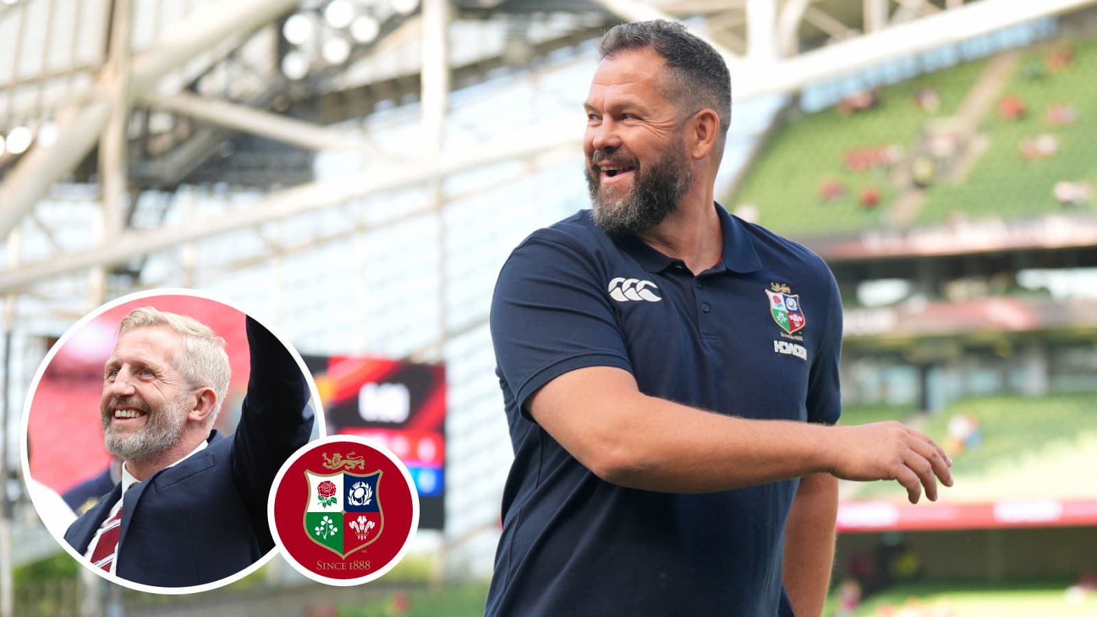 Andy Farrell backed to lead British & Irish Lions to series glory in Australia : Planet Rugby