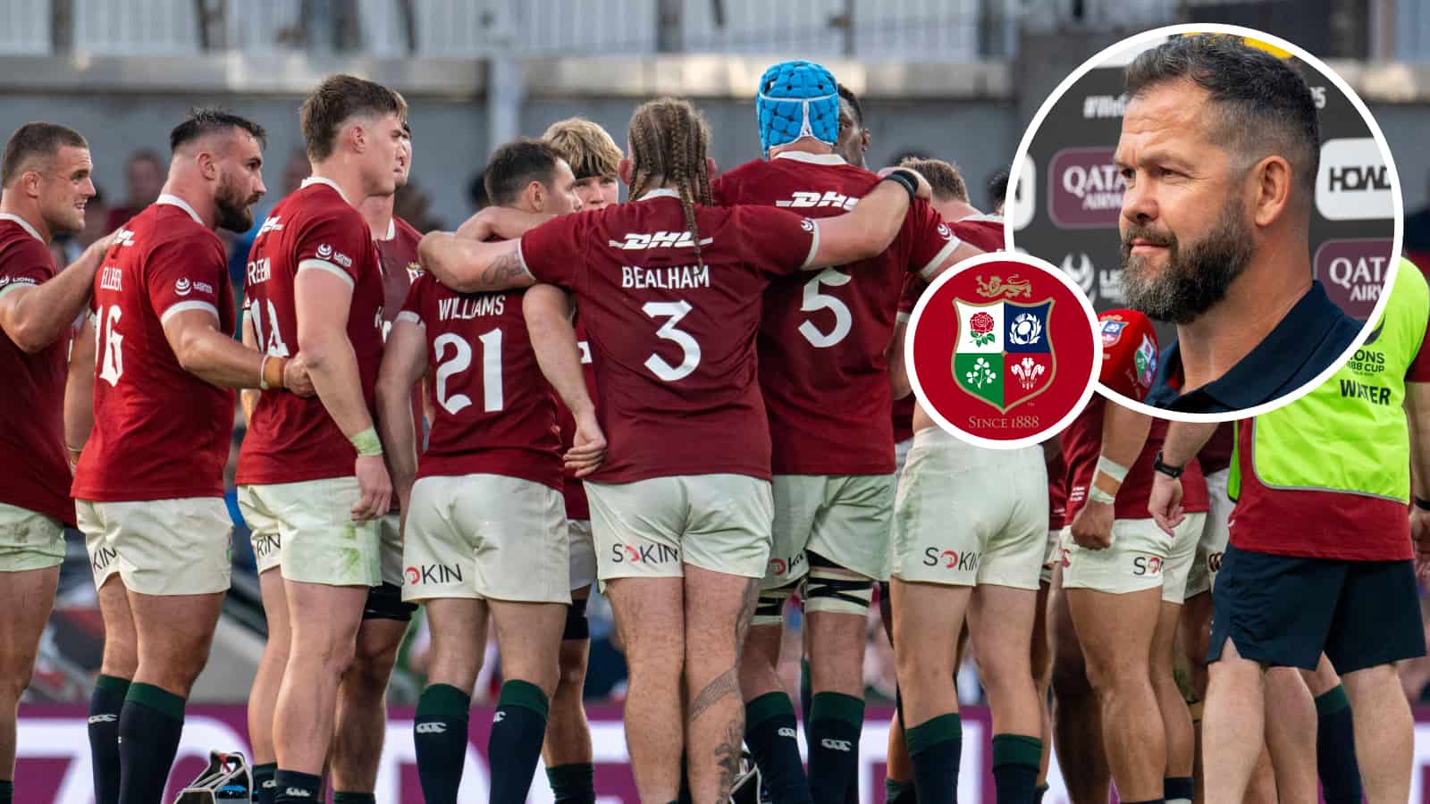 B&I Lions: When Andy Farrell will name his team to face the Western Force : Planet Rugby