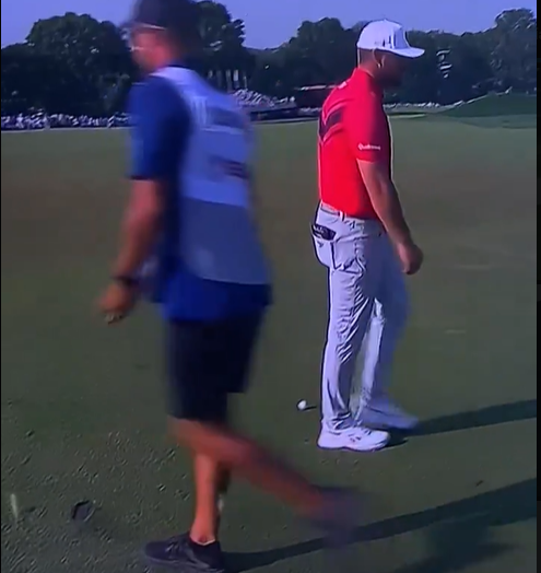 DeChambeau recovered to make par