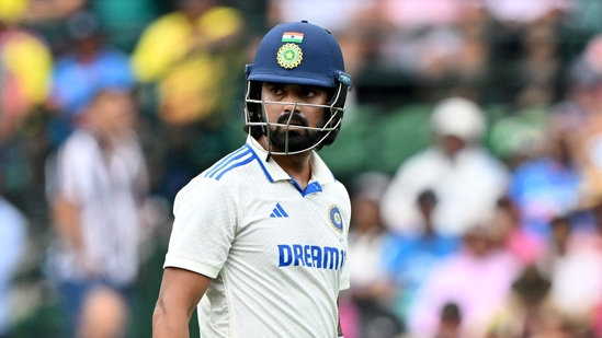 India's KL Rahul during the fifth Test match between Australia and India in Sydney(AFP)