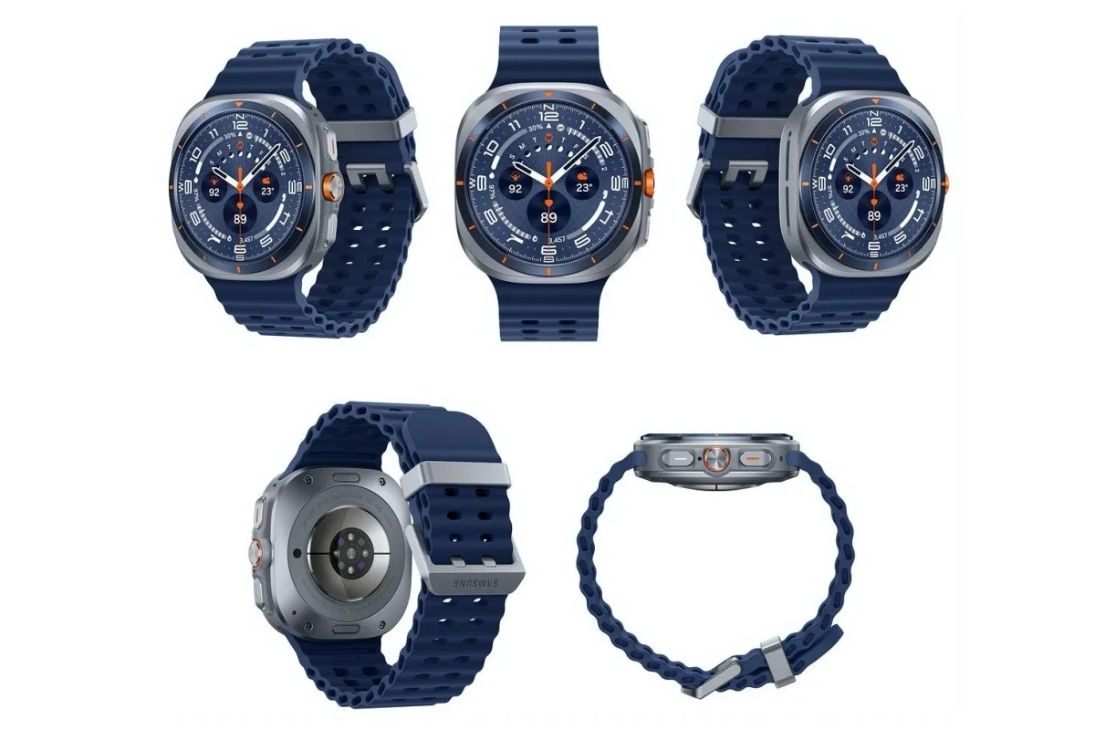 Galaxy Watch Ultra (2025) render (Image Credit -- Evan Blass) - Samsung Galaxy Watch Ultra (2025) vs Galaxy Watch Ultra: Main differences to expect