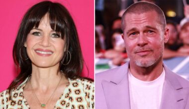 Brad Pitt's 'Cliff Booth' Movie Casts Carla Gugino -- Exclusive