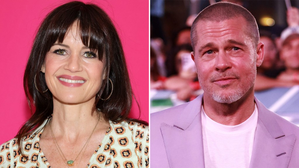 Brad Pitt's 'Cliff Booth' Movie Casts Carla Gugino -- Exclusive