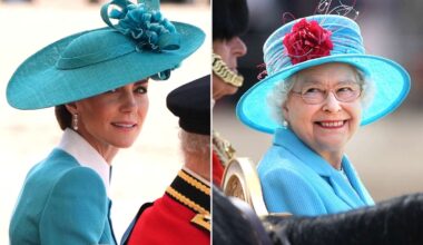 Kate Middleton Steals a Look at Prince William, Echoing Queen Elizabeth