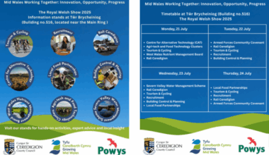 Councils to Showcase Future of Mid Wales at Royal Welsh Show