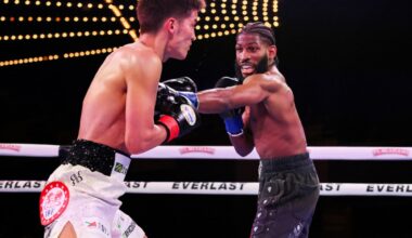 Image: Boxing Results: Hitchins KOs Kambosos Jr.; Cruz Stops Mishiro in Lightweight Eliminator Bout