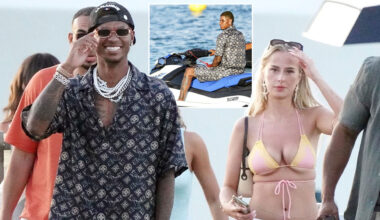 Marcus Rashford spotted with mystery woman as Man Utd star enjoys well-earned holiday in St Tropez