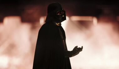 Darth Vader choking Krennic in Rogue One