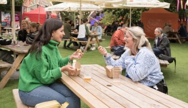 Edinburgh Folk & Food Festival - combining music and food in George Square
