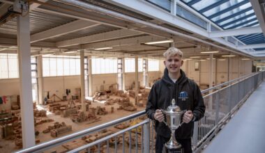 Leeds College of Building Apprentice wins Guild of Bricklayers National Trophy 