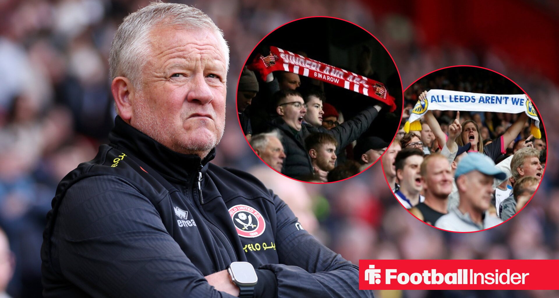 Leeds and Sunderland fans react to Chris Wilder 'madness' at Sheffield United
