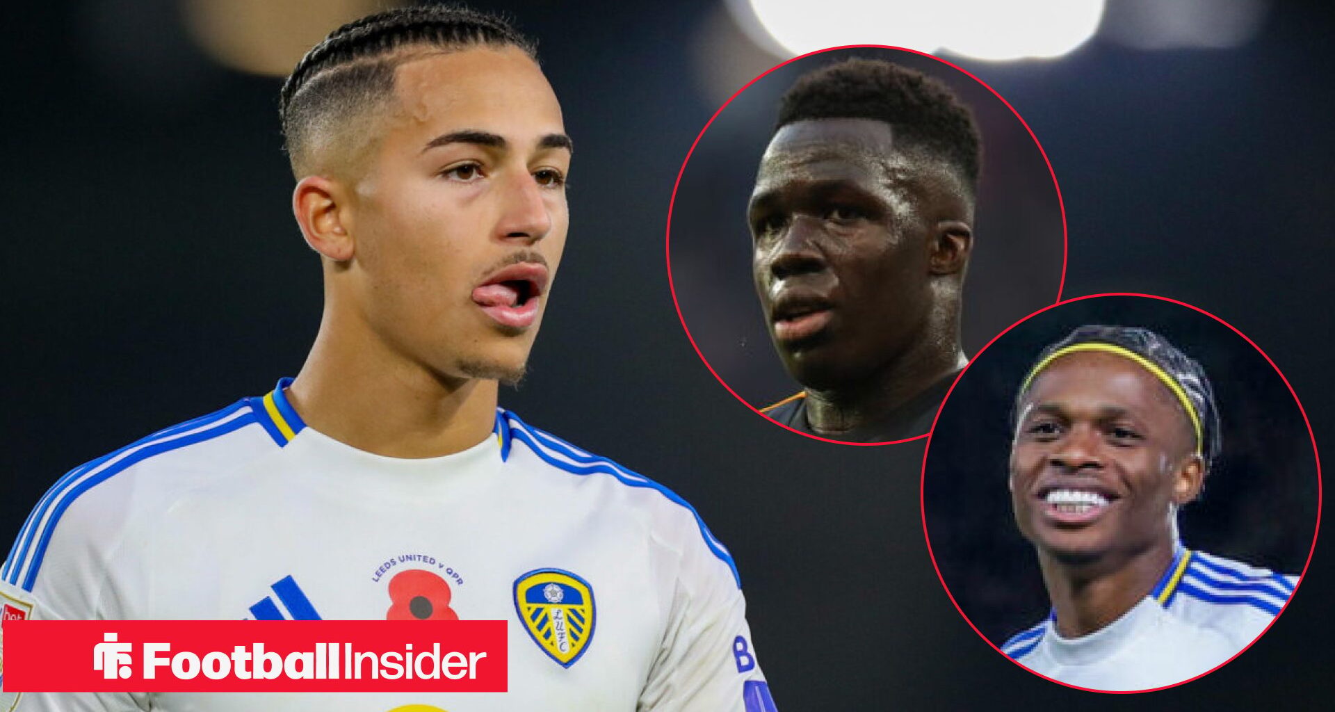 Wilfried Gnonto and Ramazani react to Mateo Joseph's message ahead of Leeds exit
