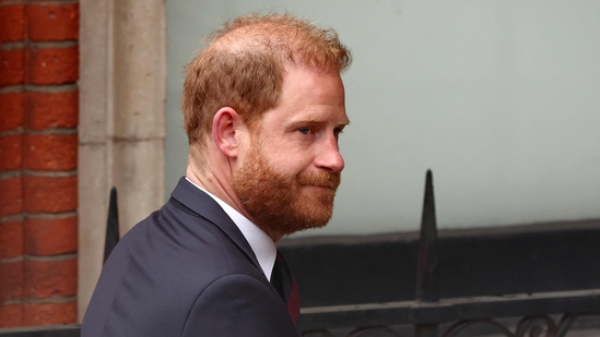Following the Court of Appeal's decision on his security, Prince Harry discussed vulnerabilities and familial tensions in a BBC interview, revealing a desire for reconciliation with King Charles (Photo by HENRY NICHOLLS / AFP)(AFP)