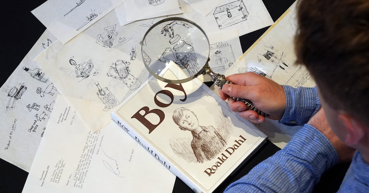 Roald Dahl sketches sell for almost £24,000 at auction – The Irish News