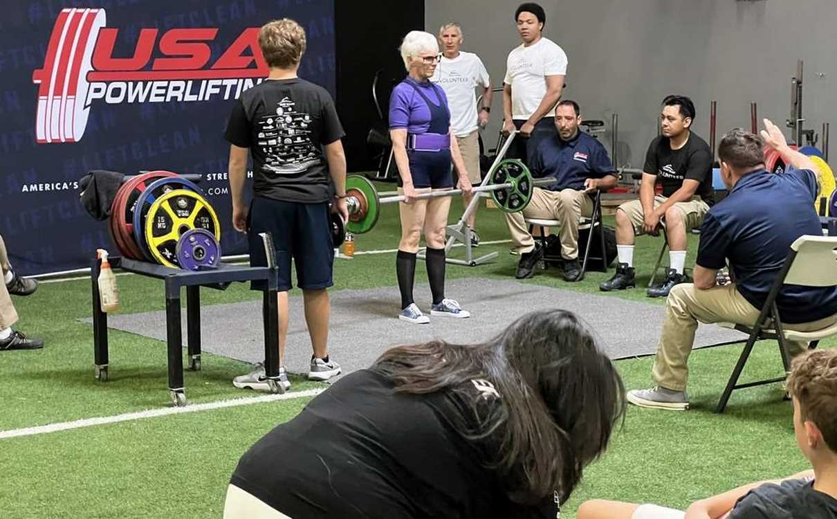 Powerlifting to Debut at US Senior Games Where 82-Year-old Grandmother Tops the Age Ranking