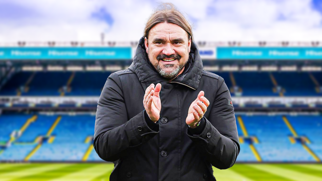 Leeds United Daniel Farke happy