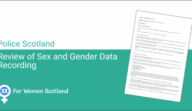 Police Scotland: Review of Sex and Gender Data Recording