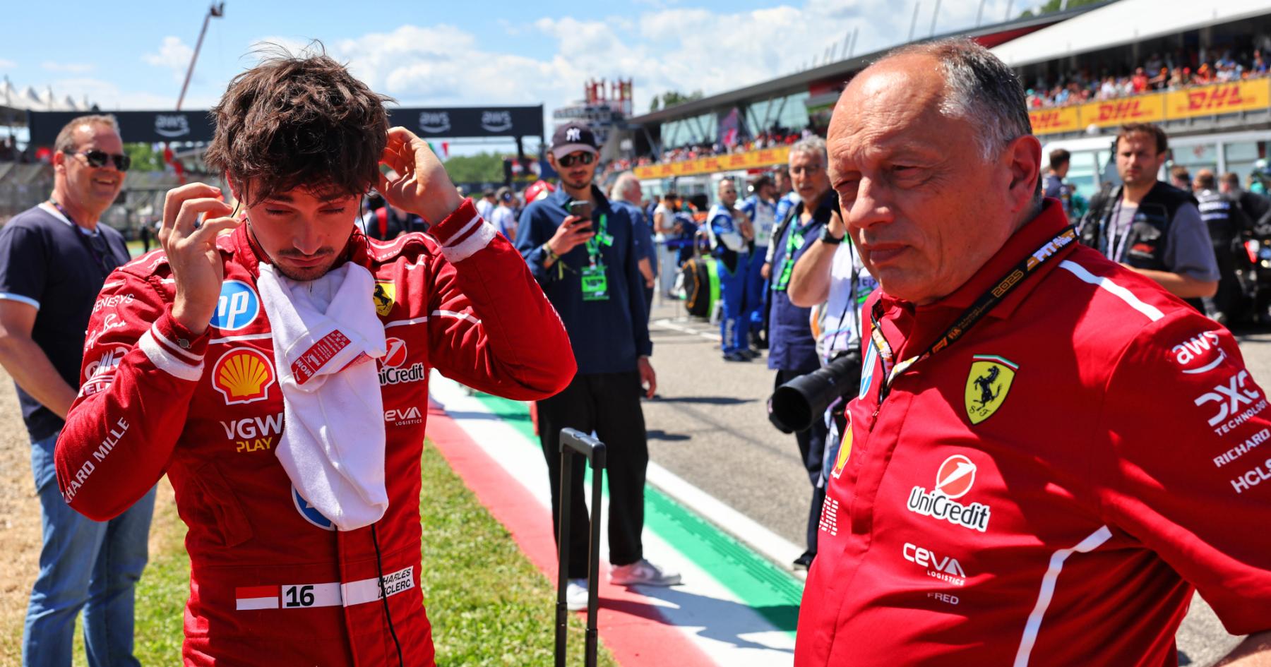 Ferrari speak out over Charles Leclerc exit rumours