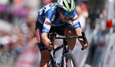 Belgian Road Championships: Justine Ghekiere flies to road race victory with late attack on cobbles