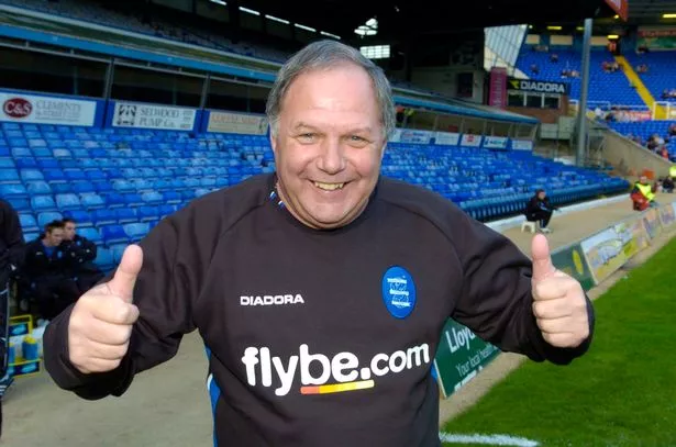 Birmingham City v Capital Gold Celebrity XI at St Andrew's: Ex Blues boss Barry Fry.