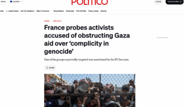 France Opens Investigations into French-Israeli Citizens over Complicity in Genocide