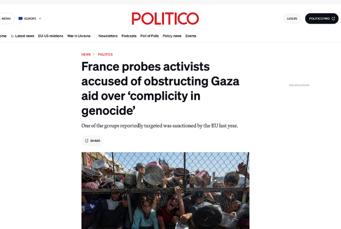 France Opens Investigations into French-Israeli Citizens over Complicity in Genocide
