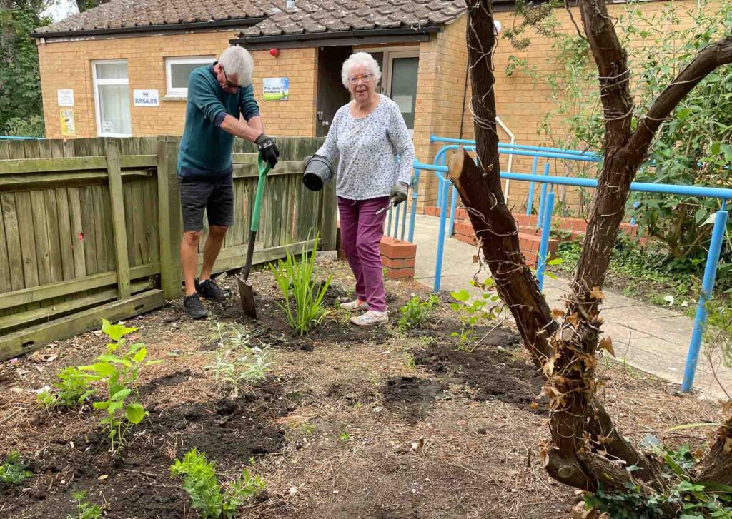 Gardening by Friends of Wareham Hospital