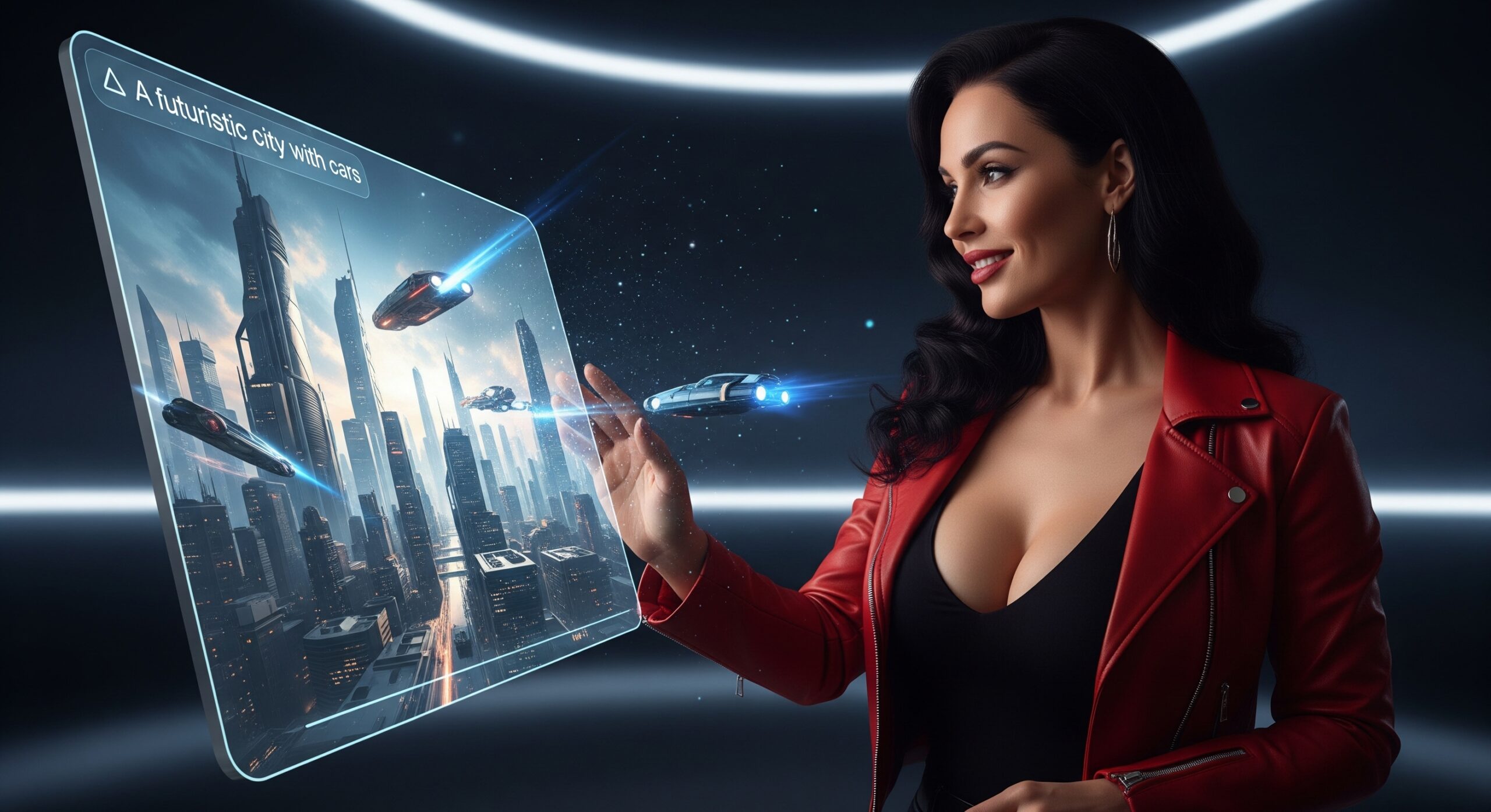 Gemini 4 woman city