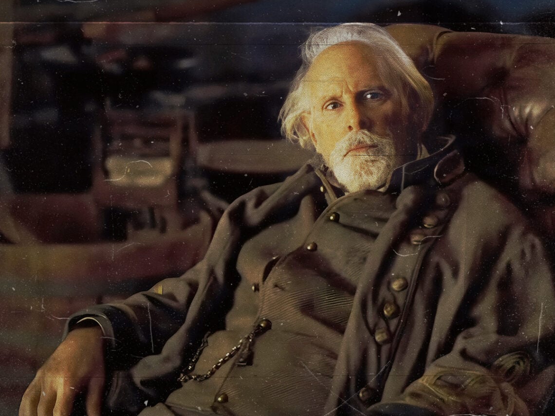 Bruce Dern as General Sanford “Sandy” Smithers in Quentin Tarantino's The Hateful Eight - 2015