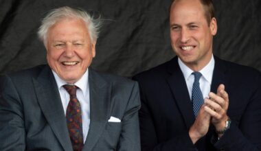 Sir David Attenborough Tells Prince William He Once "Nearly Drowned"