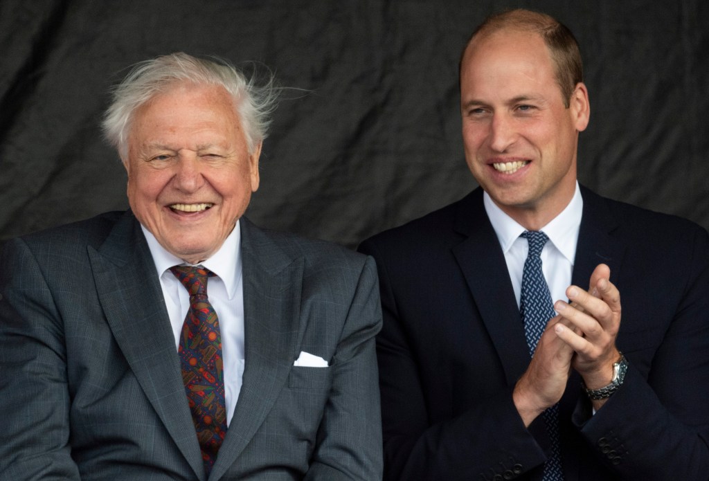 Sir David Attenborough Tells Prince William He Once "Nearly Drowned"