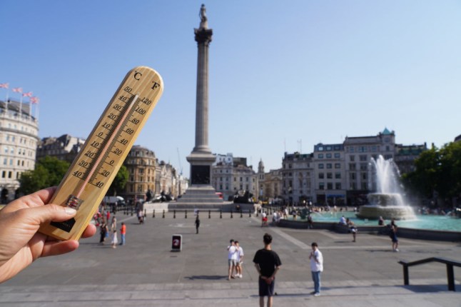 Record Breaking Heat Wave In London