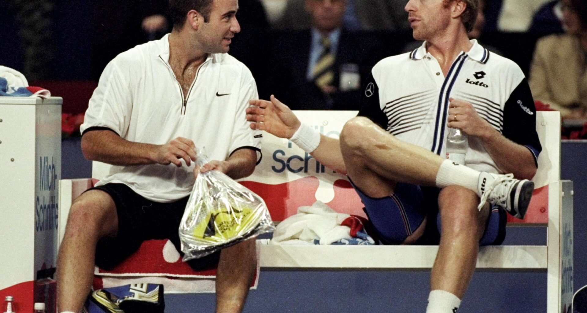 Andre Agassi explains why he got so stressed out about facing Boris Becker every time they met