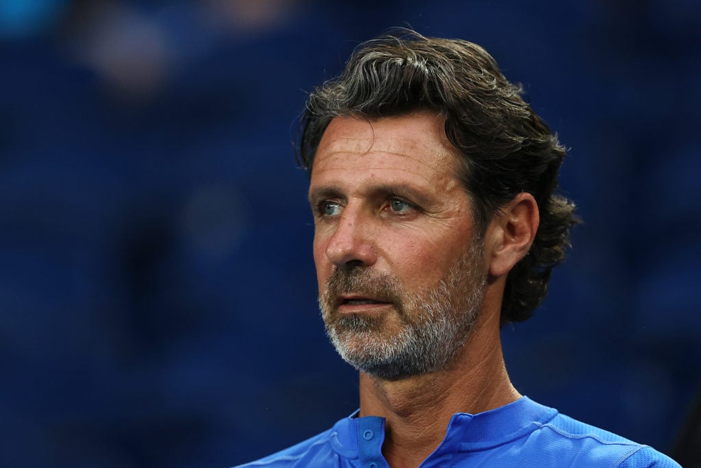 Patrick Mouratoglou looks on during the 2021 Australian Open