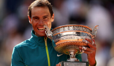 Rafael Nadal now explains why he always bit the trophy after winning a tournament