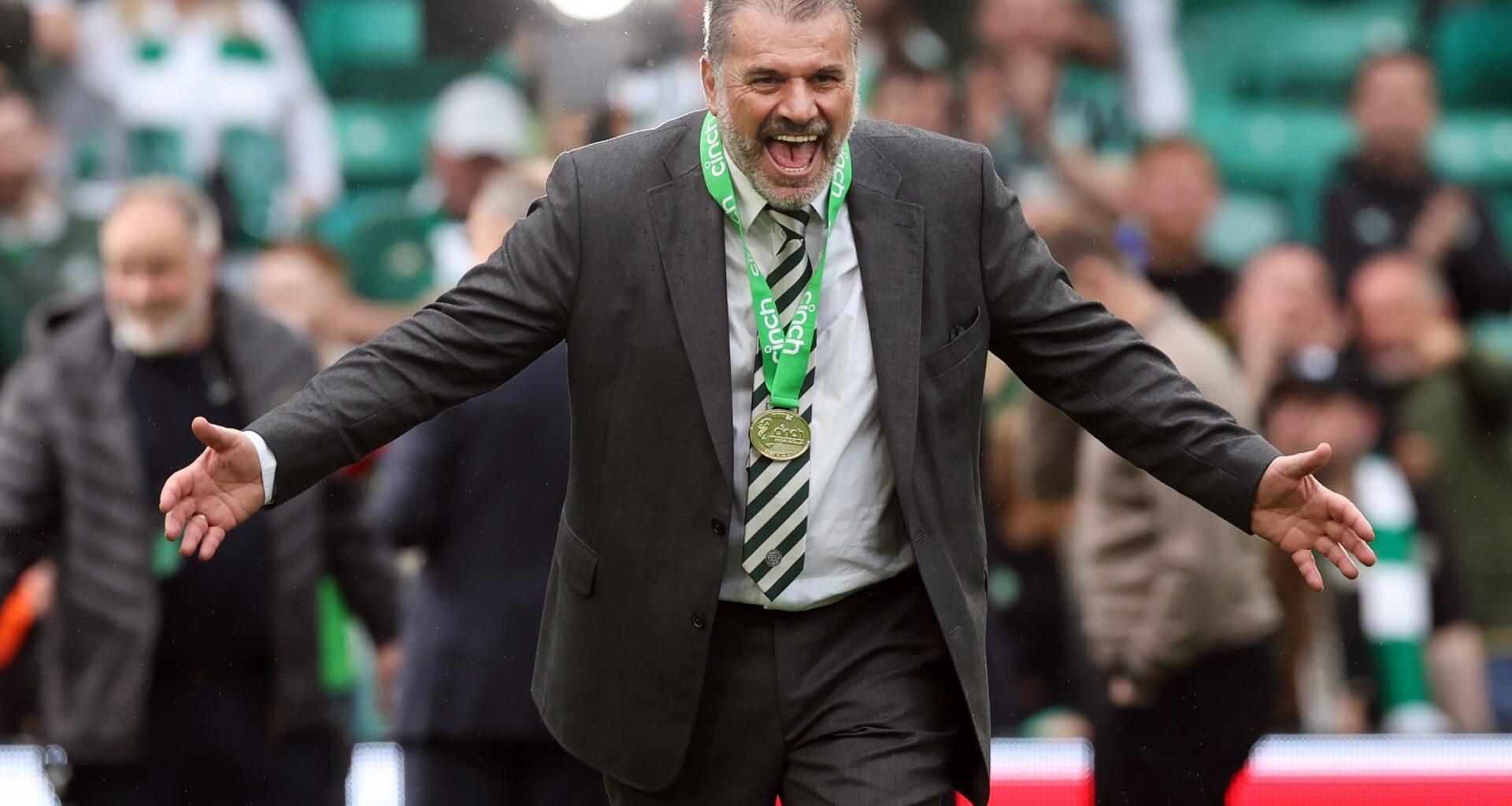 Ange Postecoglou responds to Alan Brazil's infamous comments before Celtic appointment