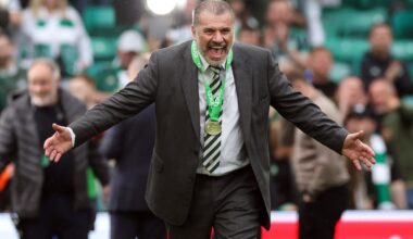 Ange Postecoglou responds to Alan Brazil's infamous comments before Celtic appointment